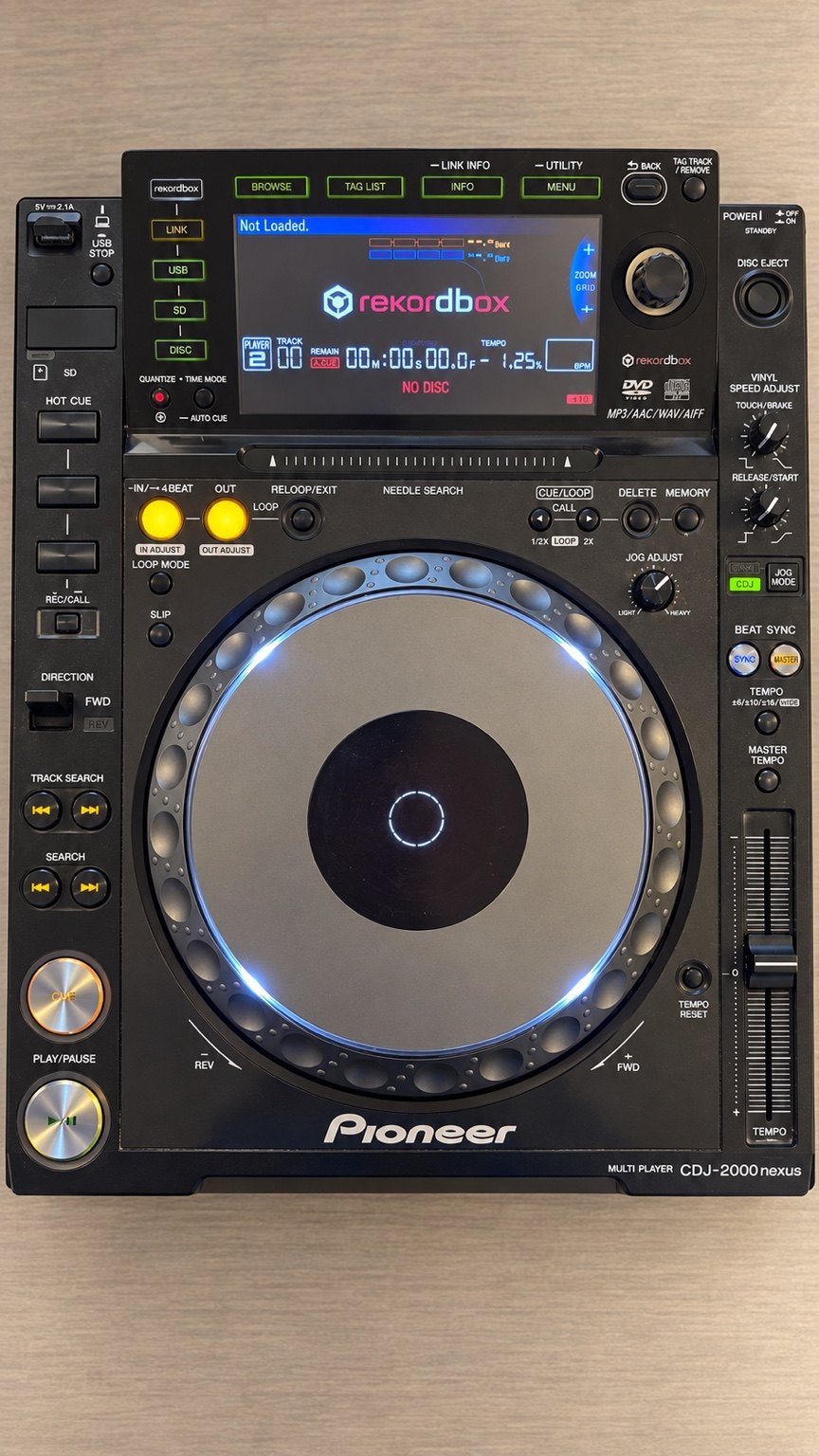 Pioneer CDJ-2000 Nexus