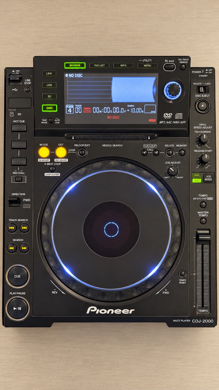 Second Pioneer CDJ-2000