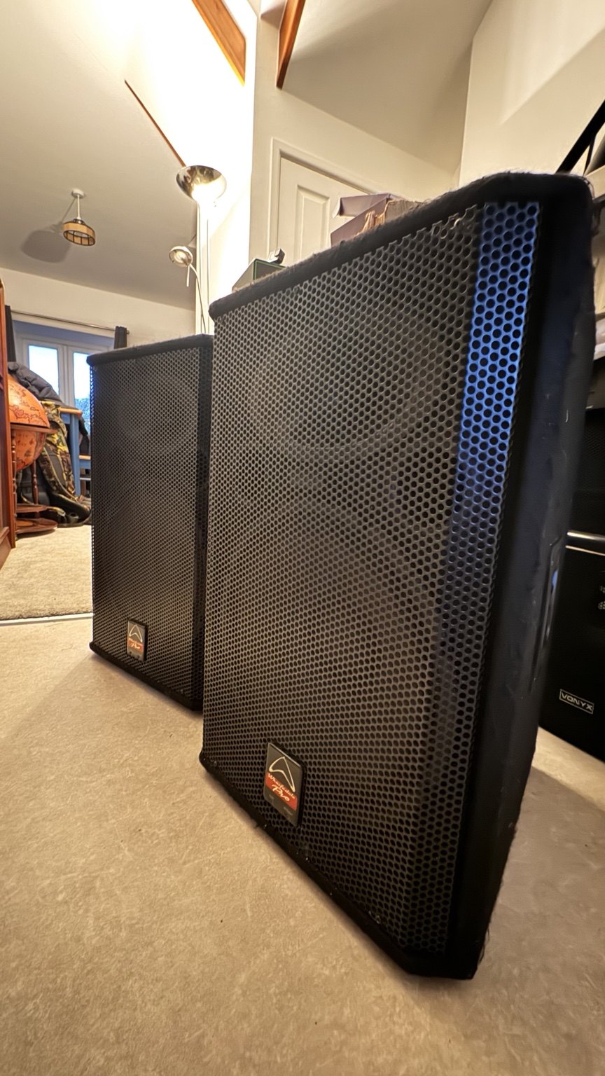 Two Wharfedale top speakers